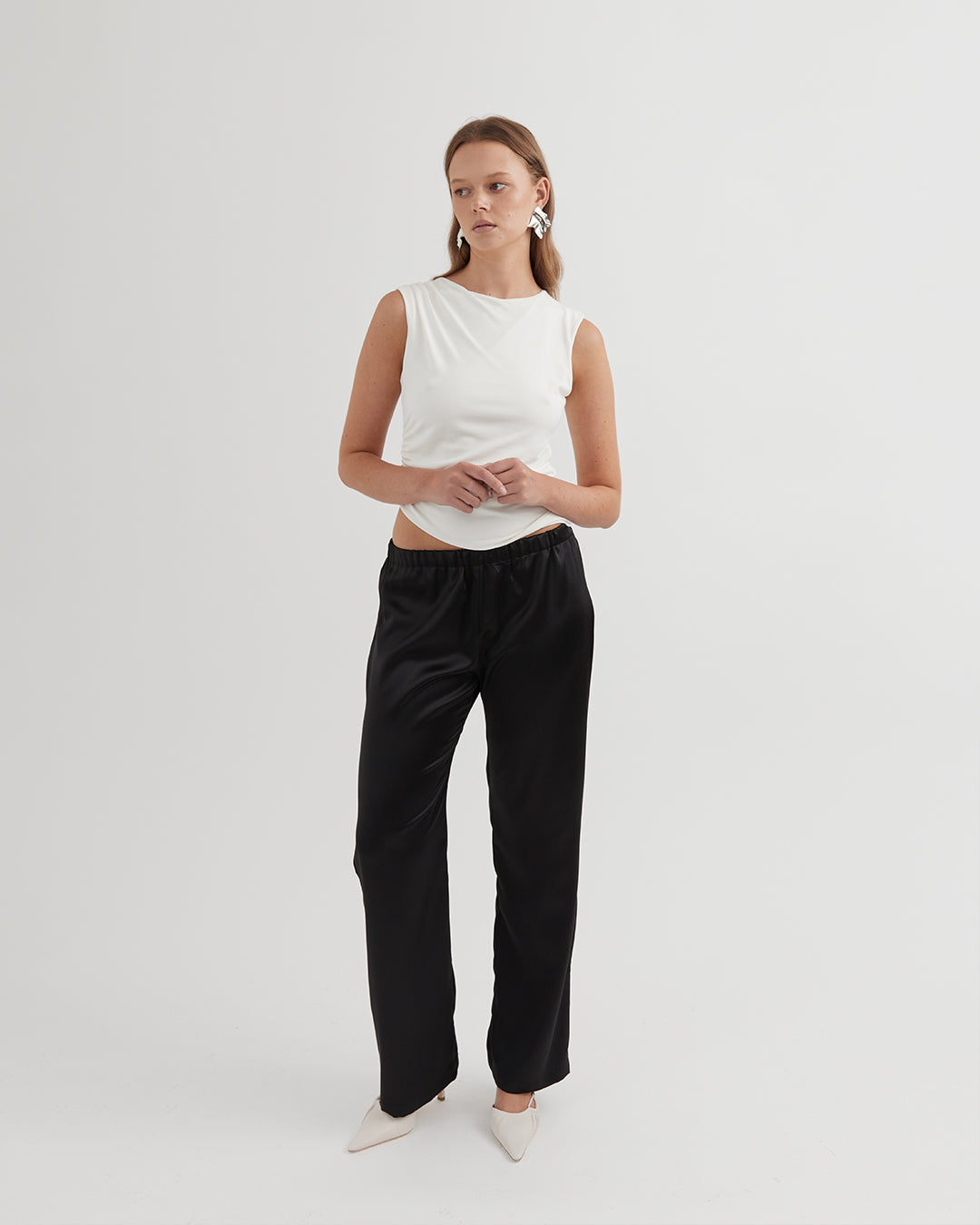 ALLEGRA SATIN PANT