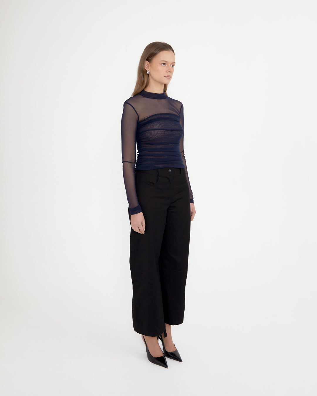 SLOANE MESH TOP